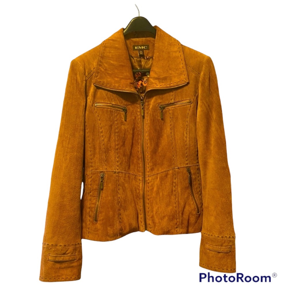 EMC Suede Leather Fully Lined Jacket